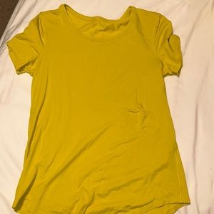 Yellow Lululemon Top